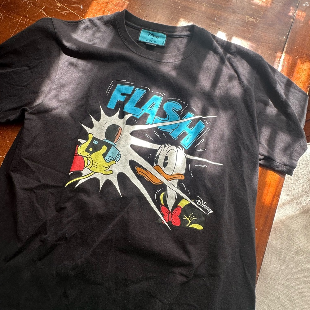 Genuine Gucci Disney Black Graphic T-Shirt